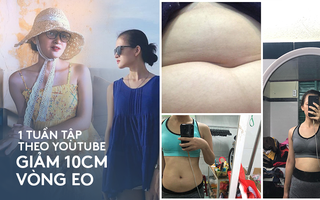 Nguyên 1 tuần nói không với đường và tinh bột, cô nàng này giảm 7kg và eo gọn lại 10cm