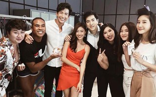 "Chiếc lá bay": "Choảng" nhau ầm ĩ trên phim nhưng đời thực Nira - Rong - Chat đối xử với nhau thế này 