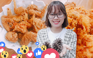 Công thức món gà rán này "đỉnh" cỡ nào mà khiến chị em rần rần học theo?