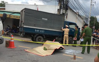 Đi ăn sinh nhật bạn, thiếu niên 17 tuổi tông vào xe tải tử vong thương tâm