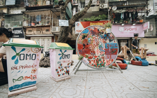“Khoác áo” mới cho sân chơi Hà Nội: Thổi hồn những bức tường nham nhở, công trình cũ kỹ thành các tác phẩm nghệ thuật