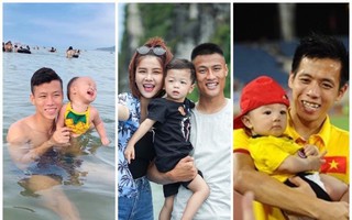 Không giống Công Vinh, đây là những cầu thủ tích cực khoe con, có bé còn được lập tài khoản Instagram riêng