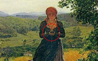 Sự thật về bức tranh cô gái cắm mặt vào điện thoại vào năm 1850 gây xôn xao: Có hay không giả thiết xuyên không?