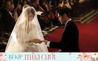 Những chiếc váy cưới của sao Hoa Ngữ: Xa hoa nhất là của Angelababy trong khi Lâm Y Thần lại khiêm tốn, không khoa trương