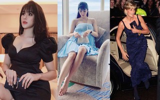Nhìn Diệp Lâm Anh lấy túi che bụng bầu, chúng ta lại nhớ đến tuyệt chiêu diện đồ đẳng cấp của vị Công nương này