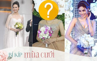 Sao Việt thay váy cưới như chạy show: Đàm Thu Trang đổi liền 3 bộ nhưng còn có người thay liền 5 bộ chỉ trong 1 ngày