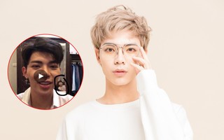 Erik livestream cực đẹp trai nhưng lại vô ý để lọt vào ống kính người đàn ông cởi trần ngồi trên giường