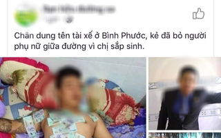 Nam thanh niên bỗng dưng nhận gạch đá oan vì hiểu nhầm là tài xế taxi đã đuổi thai phụ xuống xe khiến mất con