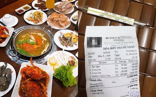 Hào hứng đến ăn buffet hải sản ở quán quen, cô nàng xin được "cạch đến già" vì gặp triệu chứng ngộ độc