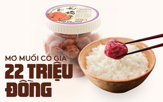 Giá mơ muối ở Nhật được bán cao nhất lên tới 22 triệu/hộp 1,8kg