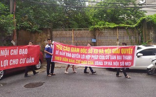 Hà Nội đối thoại với cư dân mua nhà của 'đại gia điếu cày'