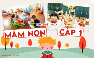 Sự khác biệt giữa mầm non và cấp 1, cha mẹ cần biết để trang bị cho con tránh cú sốc tâm lý