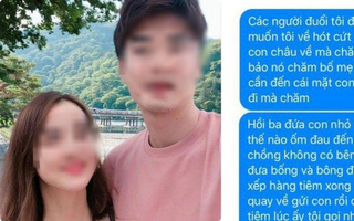 Lúc vợ sinh ba thì đẩy sang nhà ngoại, khi bố mẹ ốm tai biến nằm liệt thì bắt vợ về chăm, lời đáp trả sâu cay của người vợ khiến dân mạng tán thưởng