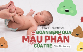 Gợi ý cho mẹ bỉm sữa lần đầu nuôi con: Nhìn phân của trẻ, đoán ngay tình trạng sức khỏe  