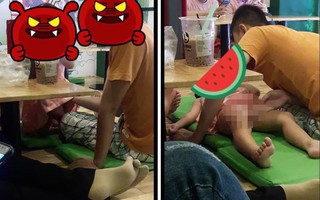 GÓC CẢNH BÁO: Gặp bạn ở quán trà sữa, bà mẹ không ngờ con gái 2 tuổi bị con trai của bạn liên tục kéo váy sờ soạng