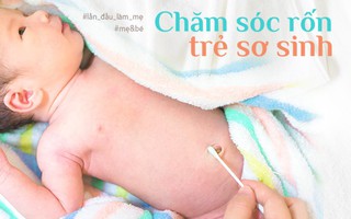 Mách những ai lần đầu làm mẹ: Quy trình vệ sinh rốn cho trẻ sơ sinh sạch sẽ, tránh bị nhiễm trùng 