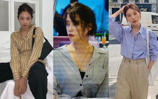 Có một kiểu áo sơ mi đang rất được lòng các sao nữ xứ Hàn: Diện lên trẻ trung, thu gọn vóc dáng và hơn thế nữa 