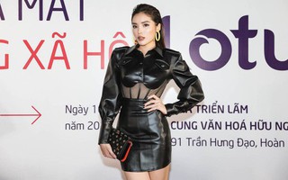 Dự sự kiện ra mắt MXH Lotus, Kỳ Duyên "liều mình" diện thiết kế nhạy cảm, tưởng phô phang mà lại cuốn hút khó cưỡng