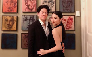 Khoảnh khắc tình tứ hiếm hoi của "tình cũ Trấn Thành" và chồng trẻ sau khi sinh con