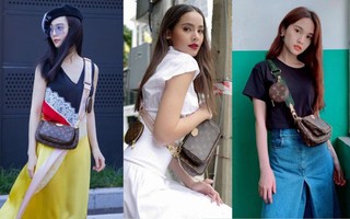 Mua 1 được hẳn 3 lại mix thế nào cũng đẹp, chẳng trách chiếc túi hiệu này được các sao nữ, fashionista khắp muôn nơi mê tít
