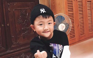 Bất ngờ trước vẻ điển trai đầy cá tính của cậu nhóc nhà Thu Quỳnh "Về nhà đi con" 