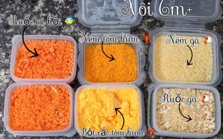 Con ăn dặm kiểu Nhật không hợp tác, mẹ xinh đẹp đã biến tấu giúp con ăn thun thút