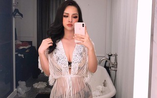 Trang Pilla - chị dâu Bảo Thy bất ngờ đăng ảnh mặc nội y táo bạo, khiến dân tình choáng váng quên mất đây là bà mẹ 2 con