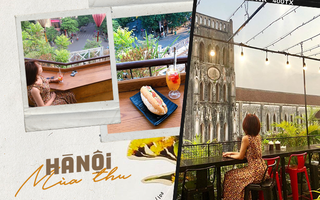 Mùa thu Hà Nội đừng lười nhác ru rú trong nhà, diện lên một chút ra phố rồi ghé ngay những tiệm cafe yêu đến phát hờn này đi chị em