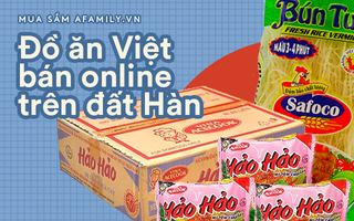 Tưởng không nhiều mà lại nhiều không tưởng, tấp nập các món ăn Việt được bán trên trang online tại đất Hàn