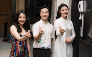 Nhí nhảnh "thả tim" cùng Thành Trung, Quỳnh Chi, Ngọc Hân lại để lộ chi tiết này