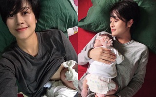 MC Phí Linh khoe ảnh cho con bú, nhan sắc mộc "cực phẩm" của mẹ bỉm sữa khiến dân tình chú ý