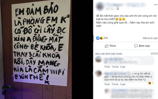 Về quê ăn Tết, thanh niên cẩn thận dán giấy trước cửa phòng trọ: "Anh đừng mất công bẻ khóa" và lý do phía sau khiến tất cả phì cười