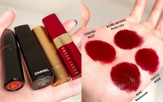 4 thỏi son đỏ đẹp xuất sắc, chi tiền để sắm đầu năm chỉ có chuẩn trở lên 