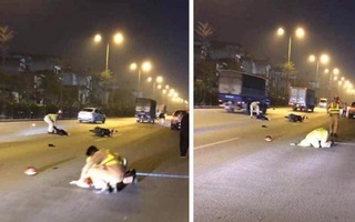 Nam thanh niên phóng nhanh tông gục CSGT