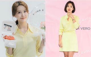 Màn đụng hàng có ai ngờ: Song Hye Kyo bạo gan cắt phăng để khoe chân, Yoona vốn chẳng ngán mặc hở lại giữ nguyên độ dài