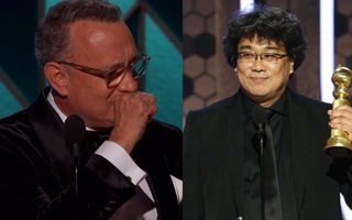 Quả cầu vàng 2020: Tom Hanks bật khóc vì nhận được giải lớn, Ký Sinh Trùng "phá đảo" hạng mục phim nước ngoài