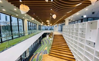 Những hình ảnh đầu tiên bên trong Đại học VinUni, trường học như lâu đài hoành tráng với học phí 2,4 tỷ đồng