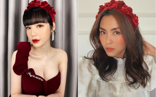 Elly Trần và Hà Tăng cùng "đu" trend bờm nhung nhưng người quyến rũ bạo liệt, người lại biến hóa khôn lường