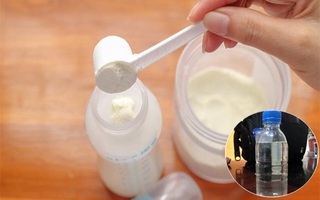 Nhầm rượu là nước khi pha sữa cho con, em bé 2 tháng tuổi nguy kịch