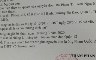 Diễn biến gay cấn vụ nam giáo viên cho học sinh diễn cảnh bị cho là "nóng"