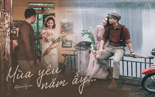 Bộ ảnh "mùa yêu năm ấy" và câu chuyện gần 10 Valentine bên nhau, đúng chuẩn "cô gái năm 17 tuổi nay đã trở thành nửa còn lại cuộc đời"