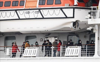 Nhật Bản xác nhận 355 trường hợp nhiễm COVID-19 trên du thuyền Diamond Princess