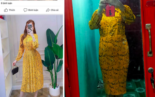 Đặt mua chiếc váy xoè tung đuôi cá 330k, cô gái tá hoả nhận về bộ đầm bó chặt như khúc bánh chưng kèm giấy “bóc phốt” mắc nợ 50 triệu đồng!?