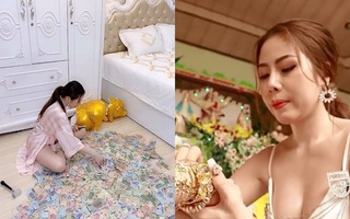 Người chị trong màn trao hồi môn 49 cây vàng cùng 2,5 tỷ cho cô dâu hóa ra là gái xinh Sài Gòn từng bị tố "làm màu" khi đập heo đất 1 lần mà được ngót 3 tỷ
