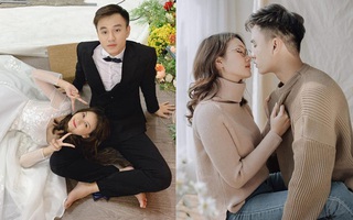 Cô gái nhà người ta: Lộ ảnh cưới đáng yêu hết nấc của Mận - Viễn
