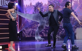 Trấn Thành, Việt Hương nhảy múa "điên cuồng" cổ vũ thí sinh... thua cuộc