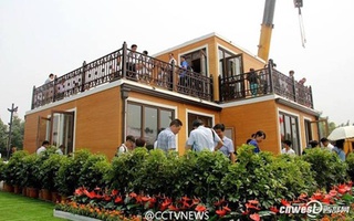 Ngỡ ngàng với ngôi nhà được xây xong trong... 3 giờ