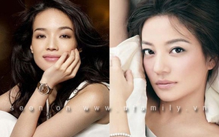 Thư Kỳ và Triệu Vy "yêu" trai trẻ