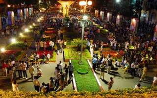 Tết 2015 không tổ chức đường hoa ở đường Nguyễn Huệ