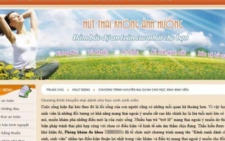 Xôn xao website phá thai ưu đãi "khủng" dành cho sinh viên
